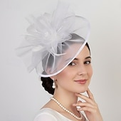 economico Fascinatori &amp; Cappelli-Cappello Fascinator affascinante Gentildonna Costume Per donna Mascherata Ascot Festival delle corse di cavalli Adulti Copricapo
