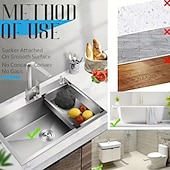 preiswerte Reinigungsmittel-4er-Pack Haarfangsieb-Set für Abflüsse, Abflussstopfen für Badewanne und Dusche mit Küchen-Geruchsfilter und Spülbecken-Sieb, Badezimmer-Basics