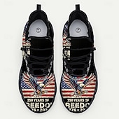  250η Επέτειος Ηνωμένων Πολιτειών Ανδρικά Παπούτσια Τρεξίματος American Eagle Τολμηρός Σχεδιασμός "250 Χρόνια Ελευθερίας" Άνετα και Στυλάτα Ιδανικά για τον εορτασμό της Ημέρας Ανεξαρτησίας