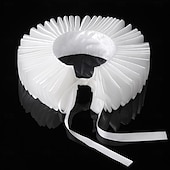 voordelige Accessoires en meer-Vintage Rococo Victoriaans Afneembare kraag Rucheskraag  Prinses Prins Heer Vriendelijke vrouw Geplooid Kostuum Uniseks Carnaval Renaissance beurs Volwassenen Meer Accessoires