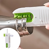 preiswerte Reinigungsmittel-2er-Pack Becherdeckel-Reinigungsbürste 4-in-1, multifunktionales Reinigungswerkzeug für Isolierflaschen, tragbarer Deckelreiniger für Gläser, Wasserkocher, Schnuller, Deckelspalte und die Reinigung in der Küche.