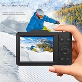 זול מצלמה ותמונה-מצלמת וידאו דיגיטלית 4K באיכות Full HD DVC 48MP עם מסך צבעוני בגודל 2.88 אינץ' וזום דיגיטלי פי 18