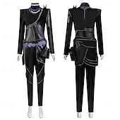 cheap Girls' Costumes-Kpop Inspired Korean Idol Inspired Pop Star Costume Fancy Dress Virtual Idol for Girls' Kid's Adults' Halloween Carnival Performance Comic Con Anime Expo