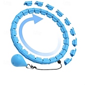 levne Masáž celého těla-24dílná nastavitelná inteligentní závaží sportovní obruče, masážní kruh na hubnutí, břicho, tenký pas, fitness kruh, vnitřní fitness vybavení