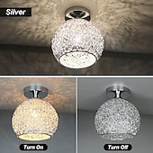 tanie Proste lampy sufitowe-Lampy sufitowe z aluminiowym drutem, lampa sufitowa, półpłaska, nowoczesna lampa sufitowa - oprawa oświetleniowa blisko sufitu, styl nowoczesny
