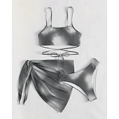 voordelige Surf Tankini's en Bikinis-Dames Bikini-sets Badpak Badpakken Tie Dye UV-Bescherming Elastisch Mouwloos Zwemkleding Zwempak Surfen Duiken Zwemmen Zomer