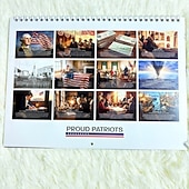 Недорогие 250-летие США-Патриотический настенный календарь к 250-летию независимости США (2026 год), памятное украшение к 150-летию независимости США (1776–2026).