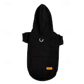  Maglioni per cani di piccola taglia, maglione caldo autunnale per cani da ragazzo, pile con tasca per cuccioli di taglia media per cani di piccola taglia, felpa invernale con cappuccio per animali domestici