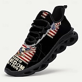  250η Επέτειος Ηνωμένων Πολιτειών Ανδρικά Παπούτσια Τρεξίματος American Eagle Τολμηρός Σχεδιασμός "250 Χρόνια Ελευθερίας" Άνετα και Στυλάτα Ιδανικά για τον εορτασμό της Ημέρας Ανεξαρτησίας