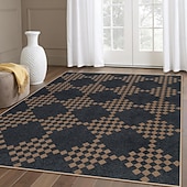 cheap Rugs &amp; Mats &amp; Carpets-Outdoor Patio Rug, Washable Easy Jute Rugs for Entryway Indoor Outdoor Living Room Carpet, Farmhouse Non Slip Door Mat for Backyard Bedroom, Diamond