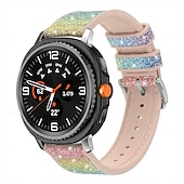 preiswerte Samsung-Uhrenarmbänder-Uhrenarmband für Samsung Galaxy Uhr 8 40/44mm Watch 8 Classic 46 mm Silikon Ersatz Gurt Verstellbar Moderne Schnalle Armband