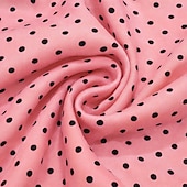 halpa Mekot-1950-luku Retro / vintage rockabilly Keskipäivä Swing -mekko Flare mekko Hihaton Pistekuvio Muotoonommeltu Keinu Naamiaispuku Naisten Karnevaali Ystävänpäivä Naamiaiset Loma Arkikäyttö Tyttöjen