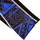 Недорогие Футболки и майки для бега-Муж. Цветочный принт Футболка для бега Компрессионная футболка Весна Осень Длинный рукав Быстровысыхающий Сжатие видеоизображений Влагоотводящие