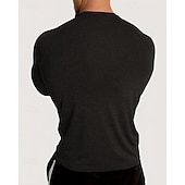 abordables T-shirts et Débardeurs de Course-Homme 250e anniversaire de l'Amérique Jour de l'Indépendance Lettre T-shirt de course T-shirt de compression Printemps Automne manche longue Séchage Rapide Compression Évacuation de l'Humidité