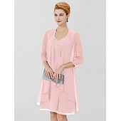 Недорогие обертывания матери-Женская Накидка Матери Накидки Пальто  Куртки Элегантная Защита от солнца 3/4 длины Рукав Шифоновая Накидка для гостей на свадьбу с чистым цветом Для формального весеннего и осеннего Одежда чтобы