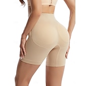 economico Waist Trainer-Per donna Intimo Modellante Allenatore in vita Casual Colore Puro Elastico in vita Shorts Quotidiano Senza Maniche Nero Beige Estate Primavera Autunno Inverno Taglia piccola