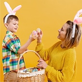 ieftine Jucării Noi-Easter Basket Stuffers 150 Piese (3 Seturi de 50) Autocolante de Paște Holografice Laser Rezistente la Apă pentru Decorațiuni de Cadouri de Sărbătoare Autocolante cu Ouă de Paște Transfrontaliere
