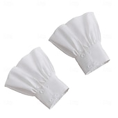 halpa Lisävarusteet ja enemmän-Rokokoo Viktoriaaninen Irrotettava kaulus Prinsessa Lempeä nainen Pitsi Naamiaispuku Naisten Karnevaali Halloween Renessanssin messut Aikuiset Lisää tarvikkeita Kaikki vuodenajat