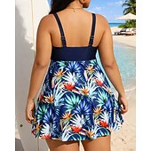 Χαμηλού Κόστους Surfing Tankinis και Bikinis-Γυναικεία Μαγιό Τανκίνι 2 τεμάχια Τροπικό Γρήγορο Στέγνωμα Ελαστικό Αμάνικο Μαγιό Σέρφινγκ Παραλία Κολύμβηση Καλοκαίρι