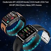 abordables Relojes inteligentes-iMosi S101 Reloj inteligente 2.06 pulgada Smartwatch Reloj elegante Bluetooth Podómetro Recordatorio de Llamadas Seguimiento de Actividad Compatible con Android iOS Hombre Llamadas con Manos Libres
