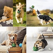 levne Hračky pro psy-Vylepšete hračky pro psy, aby je zabavily, interaktivní dávkovač, náplň do hraček pro psy, gumový míček, mrazitelné krmivo, žvýkací hračky pro štěňata a agresivní žvýkačky, interaktivní hračky