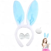 preiswerte Tierkostüm-Kopfschmuck Tier Kaninchen Osterhase Lustig Kinder Mädchen Maskerade Ostern Karneval Party Verkleiden