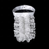 baratos Acessórios e mais-Vintage Rococó Vitoriano Colar destacável Princesa Senhora Renda Fantasia Mulheres Carnaval dia das Bruxas feira renascentista Adulto Mais Acessórios Todas as Estações