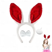 preiswerte Tierkostüm-Kopfschmuck Tier Kaninchen Osterhase Lustig Kinder Mädchen Maskerade Ostern Karneval Party Verkleiden