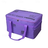 cheap Outdoor Storage-Large Capacity Outdoor Folding Storage Bag, Waterproof Portable Camping &amp; Picnic Organizer for Cookware, Pots, Tableware, Gas Canister, Shockproof Tactical Outdoor Carry Bag