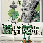 cheap Wall Tapestries-St. Patrick's Day Tapestry Banners Blanket Elf Shamrock Cute Romantic 3D Bedroom Living Room Dorm Teens Room College Dorm Wall Porch Home Decor