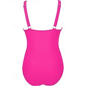 お買い得  ワンピースラッシュガード-女性用 ラッシュガード 水着 ワンピース 花 ソリッド レオプリント UVプロテクション 弾性ある ノースリーブ スイムウェア 水着 サーフィン 潜水 水泳 夏