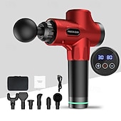 cheap Body Massager-Massage Gun Fascia Deep Muscle Relax Body Neck Massager Electric Fitness Equipment Noise Reduction Male Female