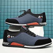 Χαμηλού Κόστους Καθημερινά Sneakers-Ανδρικά λευκά αθλητικά αθλητικά παπούτσια με αεριζόμενο σχεδιασμό, ελαφριά και άνετα, ιδανικά για τρέξιμο και δραστήριες εξόδους
