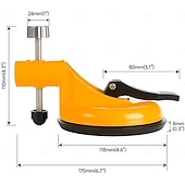 olcso bilincsek és fogók-állítható magasságú beállító, padlórés-javító eszköz, professzionális, állítható vákuumszívó-hézag-pult szintező igazító szorító nagy teherbírású gumi tapadókorongokkal, hatékony padlóburkoló eszközök