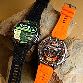 abordables Montres connectées-iMosi YK16 Montre intelligente 1.7 pouce Montre connectée avec appels Bluetooth Podomètre Rappel d'appel Moniteur d'Activité Compatible avec Android iOS Unisexe Longue Veille Appels Mains Libres