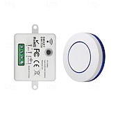 levne Chytré vypínače-Bezdrátové dálkové ovládání AC220V 1kanálový spínač s učením kódu, zapnutí/vypnutí 433 MHz