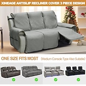 tanie Pokrowce na sofę-Wodoodporna pikowana mata na sofę rozkładaną, podwójna, potrójna, ochraniacz na sofę, do domu, salonu, prezent dla właścicieli zwierząt