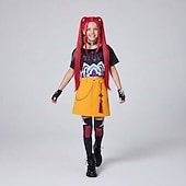 cheap Girls' Costumes-Kpop Inspired Korean Idol Inspired Pop Star Cosplay Costume Cosplay Wigs Cosplay Costume for Girls' Kid's Halloween Children's Day Masquerade