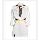 رخيصةأون ازياء البنات-مستوحى من الكيبوب مستوحى من المعبود الكوري نجم البوب كوستيوم أزياء فنتازيا المعبود الافتراضي for للفتيات أطفال عيد الرعب مهرجان أداء كوميك كون معرض الأنمي