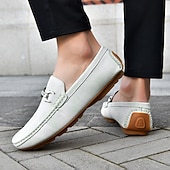 economico Mocassini casual-mocassini da uomo in similpelle viola: comode scarpe casual slip-on da indossare tutti i giorni e per eventi rilassati
