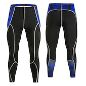 billiga Löparbyxor och tights-Herr Löparbyxor Kompressionsbyxor Sportunderställ Elastiskt midjeband Underdelar Ledigt Utomhus Semester Vår Höst Snabb tork Lättvikt Mjuk Gymträning Aktiv träning Träning Smal passform Sportkläder