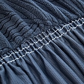 voordelige Sofadoek-Skirt Hem Style Elastic Jacquard Fabric Stretch Sofa Cover Couch Cover Sectional L Shape Sofa Slipcover Corner Case for Living Room Sofa Protector Anti Slip Washable Dustproof 1 2 3 4 Seat