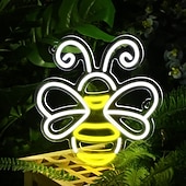 levne Dekorativní světla-Neonový nápis se zvířaty, stmívatelné neonové nástěnné světlo napájené z USB do ložnice, obývacího pokoje, herny, dětského pokoje, pánské jeskyně, roztomilá liška kapybara koala neonová dekorace,