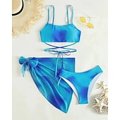 voordelige Surf Tankini's en Bikinis-Dames Bikini-sets Badpak Badpakken Tie Dye UV-Bescherming Elastisch Mouwloos Zwemkleding Zwempak Surfen Duiken Zwemmen Zomer