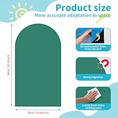 abordables Pegatinas de pared-Geométrico Adhesivos de Pared Sala de estudio / Sala de niños y jardín de infantes, Removible / Pre-pegar Vinilo Decoración hogareña Tatuajes de pared 1 PC