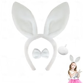 preiswerte Tierkostüm-Kopfschmuck Tier Kaninchen Osterhase Lustig Kinder Mädchen Maskerade Ostern Karneval Party Verkleiden