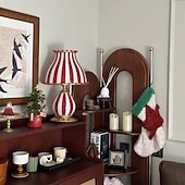 economico lampada da comodino-Lampada da tavolo / Lampada da terra Decorativo Artistico / Stile Nordico Per Camera da letto / Interno Metallo Presa EU / Presa US / Presa Uk Multicolore