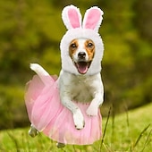 abordables Vacances-Chien Costume Mignon Chaud Doux Mode Confortable Extérieur Soirée Chien