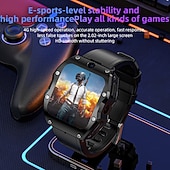 tanie Smartwatche-Lokmat appllp 3 max smartwatch 2,02 cala 4G LTE komórkowy smartwatch telefon krokomierz przypomnienie o połączeniach monitor aktywności kompatybilny z Androidem, iOS, GPS unisex, połączenia bez użycia rąk, sterowanie multimediami ipx-4 55 mm
