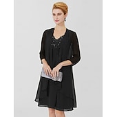 Недорогие обертывания матери-Женская Накидка Матери Накидки Пальто  Куртки Элегантная Защита от солнца 3/4 длины Рукав Шифоновая Накидка для гостей на свадьбу с чистым цветом Для формального весеннего и осеннего Одежда чтобы